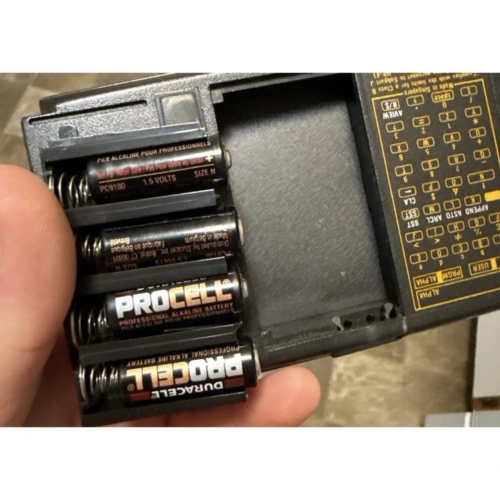 HP-41CV Vintage Hewlett Packard Programmable Scientific Calculator Tested Clean‎